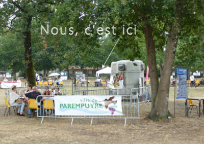 Invitation au Forum des associations de Parempuyre le 4 septembre 2021