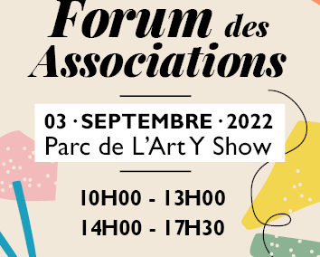 Invitation au Forum des associations de Parempuyre le 3 septembre 2022