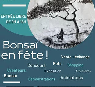 BONSAÏ EN FÊTE ! 2ÈME ÉDITION DIMANCHE 16 OCTOBRE DE 9H À 18H